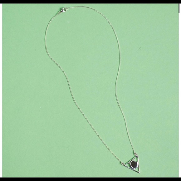 Sophie Blake Petite Lisa Modern Minimalist Necklace - Sterling Silver - Picture 4 of 4